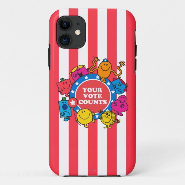 Your Vote Counts! Case-Mate iPhone Case (Back)