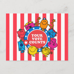 Your Vote Counts! Postcard