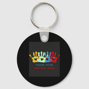 Your Vote Is Sticker Key Ring