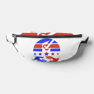 Your vote is your voice bum bags