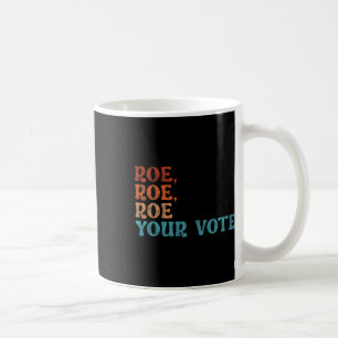 Your Vote Pro Choice Women's Rights Vintage Retro Coffee Mug