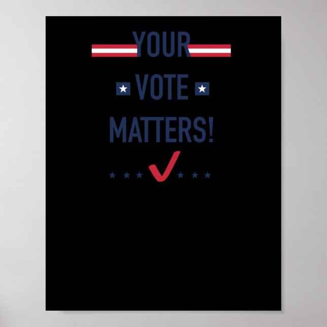 Your Vote S Sticker2  Poster (Front)