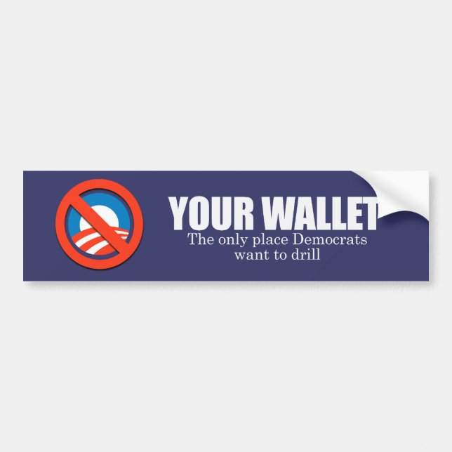 Your Wallet Bumpersticker Bumper Sticker (Front)