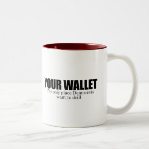 Your Wallet Two-Tone Coffee Mug