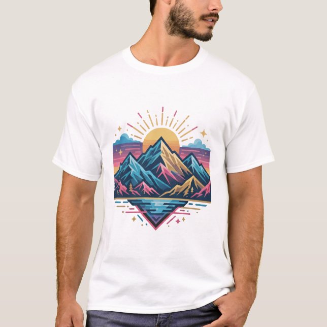 Your wave trendy modern Design T-Shirt (Front)