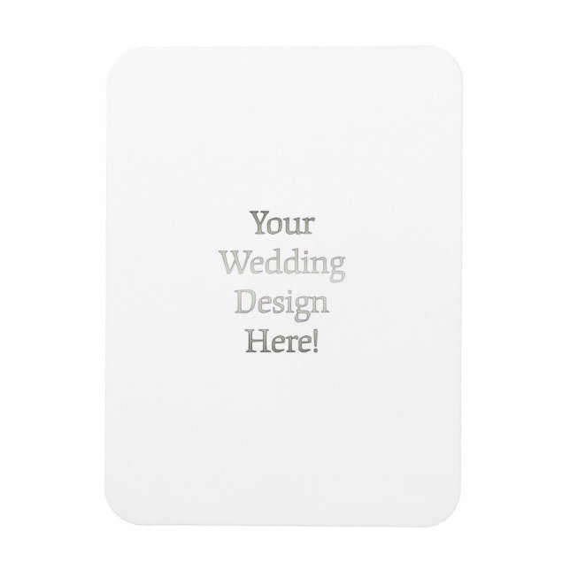 Your Wedding Design Magnet (Vertical)