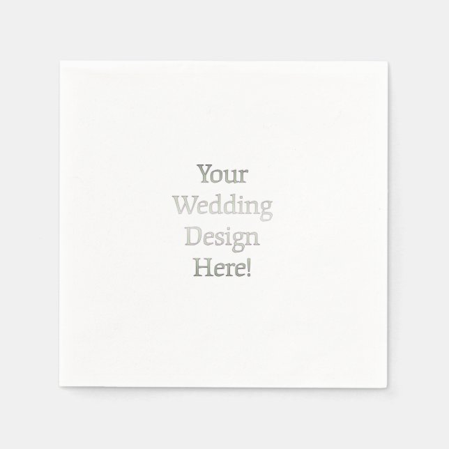 Your Wedding Design Napkin (Front)