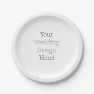 Your Wedding Design Paper Plate