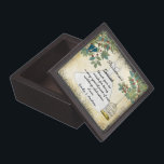 Your Wedding or Engagement Photo Anniversary Gift Jewellery Box<br><div class="desc">Bridesmaid Wood Keepsake Custom Designer Personalised Jewellery Box or Memory Box Elegant</div>