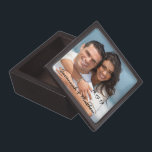 Your Wedding or Engagement Photo Anniversary Gift Keepsake Box<br><div class="desc">Wood Keepsake Custom Designer Personalised Jewellery Box or Memory Box With Your Couples Photo or Wedding Photo or Anniversary Photo or Family Photo</div>