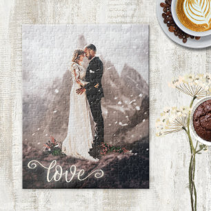 Your Wedding Photo Love Script Puzzle