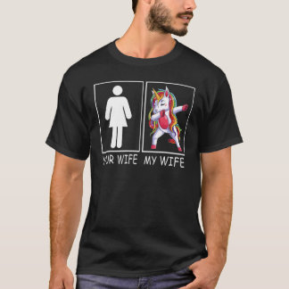 Your Wife My Wife Super Woman Unicorn Tee For Men