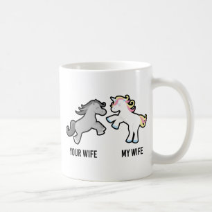 Your Wife My Wife Unicorn Coffee Mug