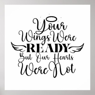 Your Wings Were Ready Poster