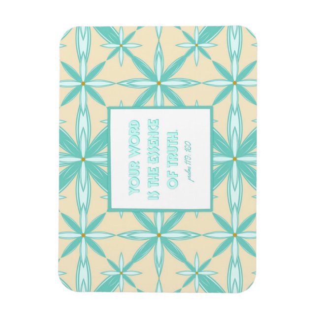 Your Word Is The Essence of Truth - Ps 119:160 Magnet (Vertical)