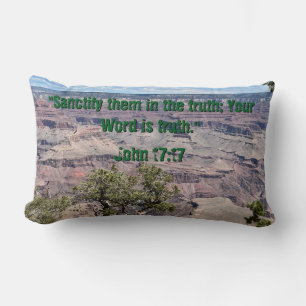 Your Word Is Truth Lumbar Cushion