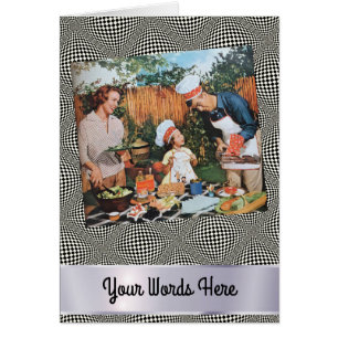 Your Words on Op Art Happy Family Picnic
