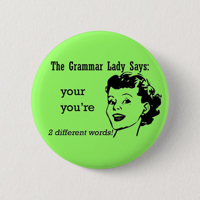 Your, You're Buttons (Front)