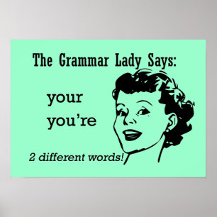 Your, You're Poster