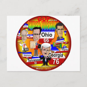 Youra GOP Super Tuesday Postcard