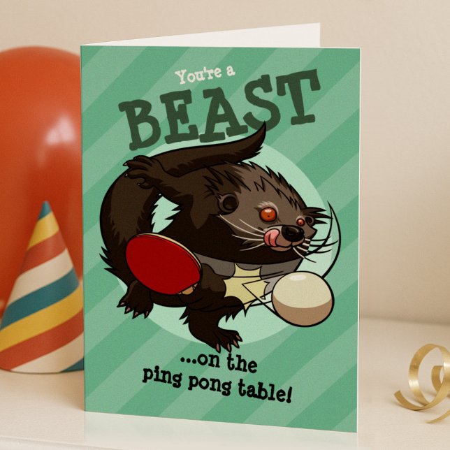 You're A Beast! Ping Pong Binturong Bearcat (Creator Uploaded)