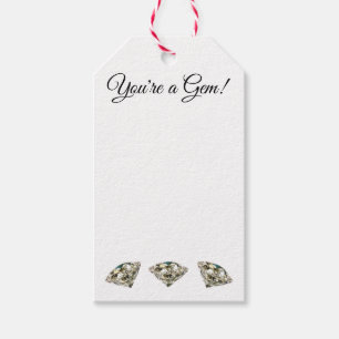 "You're a Gem!" Gift Tags