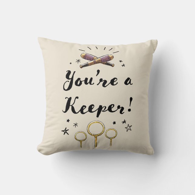 You're A Keeper Cushion (Front)