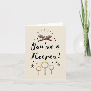 You're A Keeper Note Card