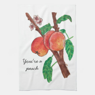 You're a Peach Kitchen Towel
