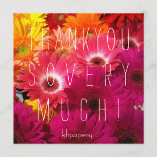 You're a Peach! Thank You Card