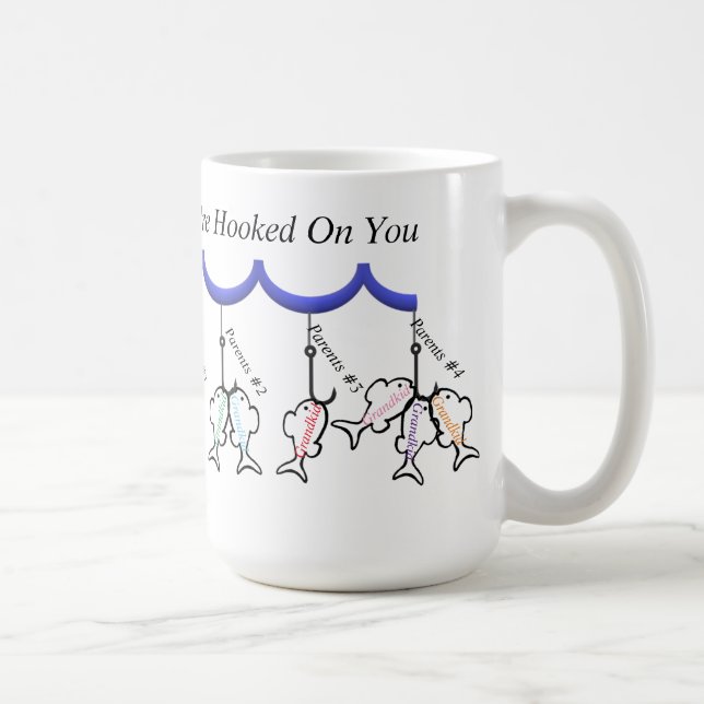 You're a "Reel" Cool Grandpa/Hooked On You Mug (Right)