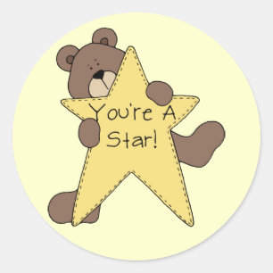You're A Star Bear Sticker
