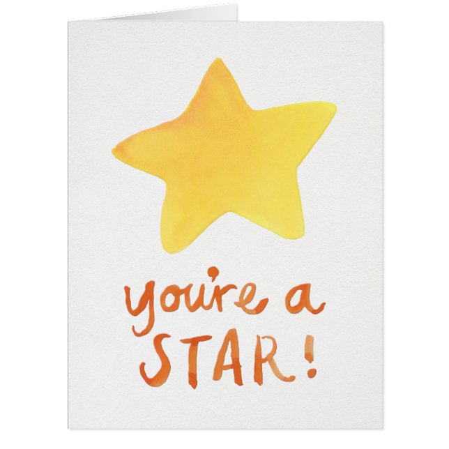 You're A Star Big Card (Front)