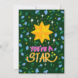 You're a Star Birthday Card