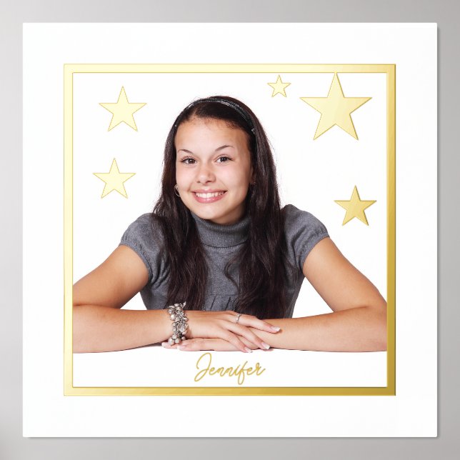 You're a Star Foil Accent Print Poster (Front)