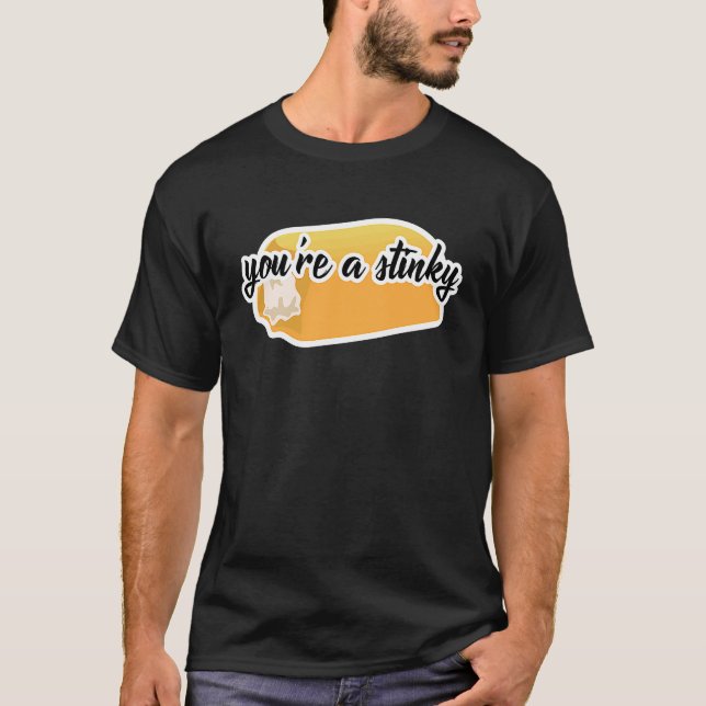 your'e a stinky twinky  saying America T-Shirt (Front)