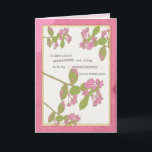 You're A Treasure | Birthday Card For Sister<br><div class="desc">Birthday greeting card for your sister features a pink floral design with faux metallic balls, canary yellow beveled stitched details and pink stripes inside. This is a very detailed birthday card and can be use for many other people, occasions and events. Highly customisable. Feel free to personalise this birthday card...</div>