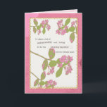 You're A Treasure | Birthday Card For Sister<br><div class="desc">Birthday greeting card for your sister features a pink floral design with faux metallic balls, canary yellow beveled stitched details and pink stripes inside. This is a very detailed birthday card and can be use for many other people, occasions and events. Highly customisable. Feel free to personalise this birthday card...</div>