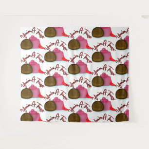 You're A Treat Filled Strawberry Valentine's Day Tapestry