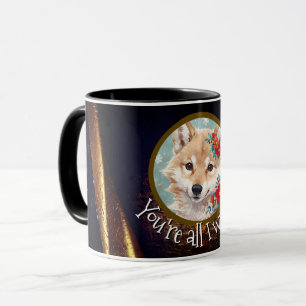 You're All I Want - Black & Gold Photo Mug