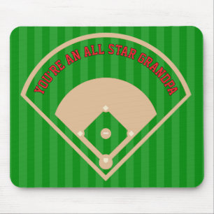 You're an All Star Baseball Field Gift Mouse Pad