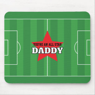 You're an All Star Soccer Field Personalised Gift Mouse Pad