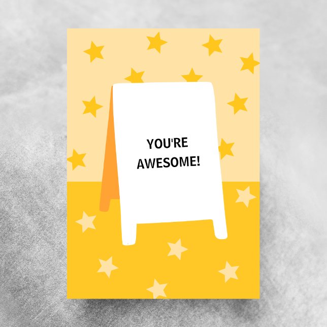 You're Awesome Card (Creator Uploaded)