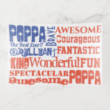 You're Awesome Custom Name Red White Blue USA Flag