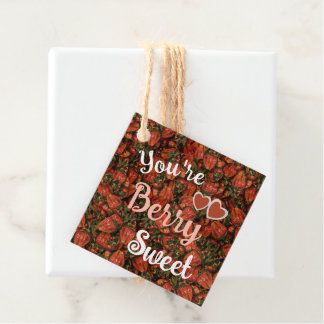 You're Berry Sweet - Strawberry Gift Tag
