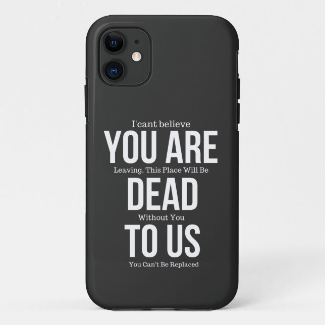 youre dead to us Case-Mate iPhone case (Back)