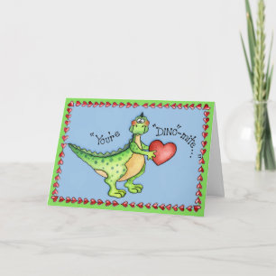 You're Dino-Mite - Greeting Card