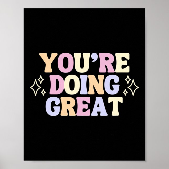 You're Doing Great  Poster (Front)