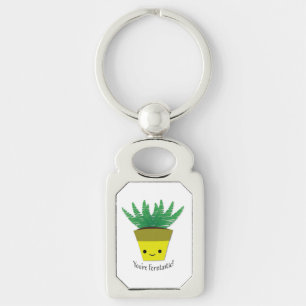 You're Ferntastic Fern Key Ring