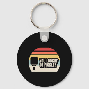 Youre Fine Funny Workout Retro Graphic Performance Key Ring